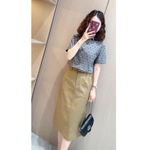 Elegant French Style Skirt Set