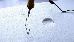 VOKTTA เครื่องตัดโฟมมีดลวดร้อน 15W สำหรับตัดโฟมศิลปะ 1 หุ้น ฝีมือ DIY