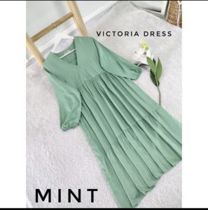 Victoria Dress/Dress Wanita/Dress Dewasa/Tunik/Rayon Premium