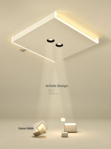Modern Minimalist LED Ceiling Light For Living Room Bedroom Dining Room Study