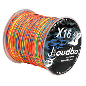 Braid Fishing Line 500m 300m 16Strands for Saltwater Fish Colored Fishing Line Braided for Extra Visibility 55-250LB