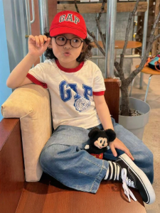 Gap | Summer New Pure Cotton Printed Short Sleeve T-Shirt for Boys