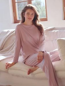 Nest Designs | Long Sleeve Long Pants Home Pajama Set