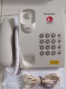 PESAWAT TELEPON PANASONIC KX-TS505MX SECOND SPESIAL BISA BUAT INDIHOME / PABX
