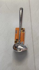 Vá Mỏ Vịt múc nước xốt - vá múc nước chấm đầu nhỏ tiện loại - vá inox cao cấp Size 9cm