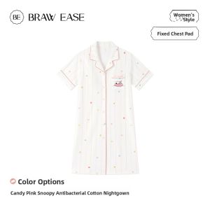 BE | maternity pajama Maternity Padded Cotton Sleep Dress