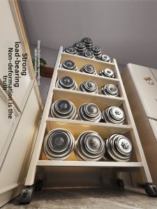 HANYUXUAN | Multifunction Pull-Out Floor Multi-Layered Storage Rack