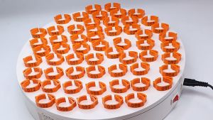 100/50Pcs Chicken leg ring Adjustable Leg band Poultry feet tag for gamefowl rooster duck goose Farm accessories