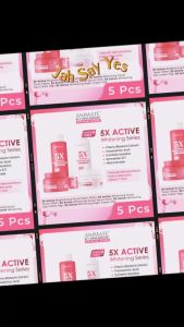 Animate Glowing Barrier Series 5in1/mencerahkan/Glowing Barrier Memperbaiki Skin Barier