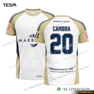 Tesm Men Breathable Printed Short-Sleeve Sports T-shirt - Multi-Training Jersey-Inspired Fan Couple Parent-Child Party-Style Top