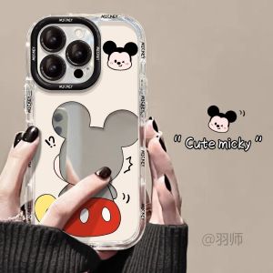  17 Phone Case 15Promax Mirror 14Pro Question Mark Mickey 13New 12Cute XS Cute 11Korean 16Plus Rechargeable Mirror 17Air Protective Case