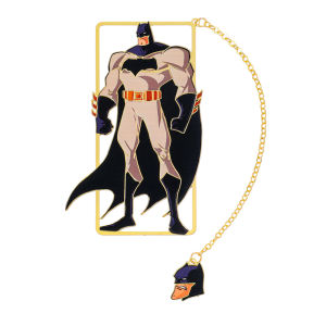 Bandai | Thiết Kế Hình Học Của Bookmark Kim Loại Batman Dành Cho Người Sưu Tầm Truyện Tranh Đọc Truyện Tại Nhà Văn Phòng Hoặc Thư Viện - Quà Tặng Sinh Nhật Halloween Giáng Sinh