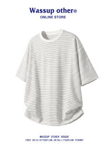Casual Breathing Stripes T-shirt