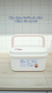 Hộp Đựng Thuốc Gia Đình INOCHI Okina 7.2L – Kháng Khuẩn Khử Mùi Bảo Quản An Toàn Thiết Kế Tối Ưu
