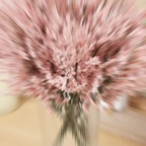 Kahaul Artificial Plastic Baby Breath Gypsophila Flowers Lavender Wedding Party DIY Fake Floral Bouquet Arrangement Home Decor