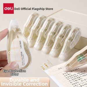 deli | Invisible Student Correction Tape Light Yellow