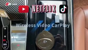 FENIODI Wireless Android Auto/CarPlay adapter convert wired Android Auto/CarPlay to wireless Android Auto/CarPlay can watch YouTube/Netflix/tiktok