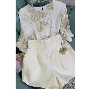 Fashion Design Small Frame Flattering Short Set