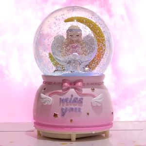 ลูกบอลคริสตัล Snowball ถูกตัวแปรของนักบินอวกาศนักบินอวกาศคริสตัลบอล ของขวัญวันเกิดเด็กแปดคน เครื่องประดับบ้าน