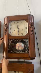 #.Đồng Hồ Côn Cổ#. Đồng hồ treo tường Vedetter cổ điển 1960#. 2 bản Westminster - AVe