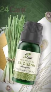 [100ml] Tinh dầu thơm phòng 24Care nguyên chất nguồn gốc thiên nhiên - Khử mùi đuổi muỗi xông thơm phòng - Tinh dầu quế/ bạc hà/ cam/ tràm trà/ tràm gió/ sả chanh/ oải hương/ ngọc lan tây/ tinh dầu xả chanh