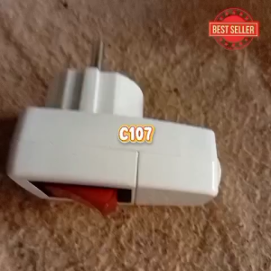 C107 100% ORIGINAL COLOKAN STEKER ARDE Saklar kabel Lampu Hias rumah tidur belajar Adapter Bohlam E27 pencahayaan Fitting fiting port standar colokan stop kontak Leher ektension flexible pencahayaan stop kontak swith on off mematikan Socket listrik portab
