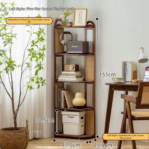 MEIZHULIJIA | Corner Multi-layer Storage Shelf
