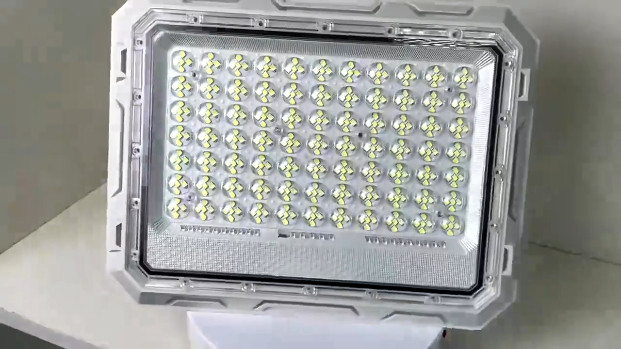 Buy 1 take 1 solar light outdoor solar flood light outdoor waterproof street lamp with solar panel