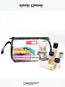 Transparent PVC Waterproof Makeup Bag RGH Travel Toiletry Bag for Women Simple American Style Multi-Functional Small Bag