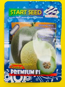 Benih Melon Pratiwi HIBRIDA PREMIUM F1 kemasan 700biji Start Seed