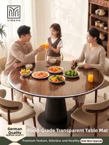 YIMENG | Baby-Safe Clear Waterproof and Oil-Resistant Table Pad