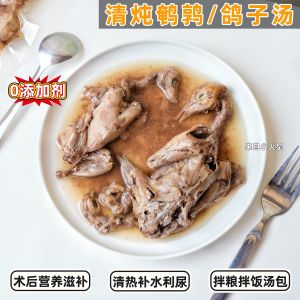 Nutritious Fresh Food Wet Diet Meal Pack Pigeon Soup Quail Soup Bag Canine Mingle Cat Dog Food Mixed Grain Rice Snack Treats