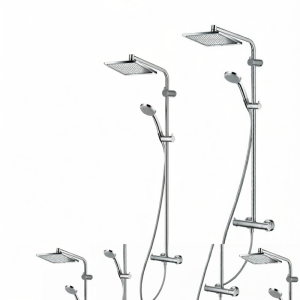 Hansgrohe | Thermostatic Large Square Shower System