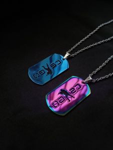 Quenching CSGO: Two-Dimensional Necklace & Keychain Pendant