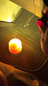 LAMPU ROTARY LED EMERGENCY ROTATOR 12-24V MAGNET MULTI MODE FLASH MOBIL TRUK