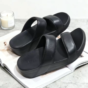 Easyfit Two Strap Sandals for Women 4.5Cm Wedge Slides Ultra Lightweight EVA Slippers House & Mall