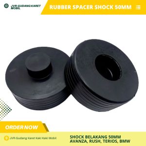 Karet Spacer Per Belakang Avanza/Rush/Terios/BMW Set 2pcs Tebal 50mm - Peninggi Shock Belakang Avanza