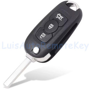 2 / 3 Buttons Case Flip Remote Car Key Fob Shell Cover Replacement for Opel Vauxhall Astra K 2015 2016 2017 2018 2019