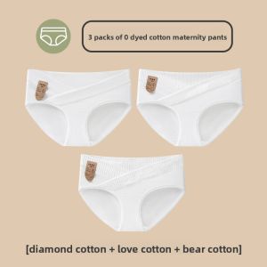 Miiow | Pregnant Women Cotton Underwear V-Shaped Support Belly Short Pants Pure Cotton Antibacterial Early To Late Pregnancy Seamless