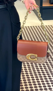 Origina bag COACH CM551 CM557 CP131 CP120 idol Classic C-word logo clamshell Chain handbag Signature &shoulder crossbody bag