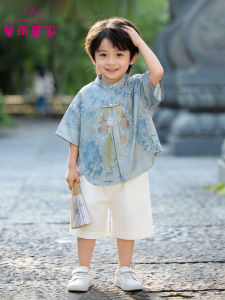 XINYUTONGGE | Summer Chinese Style Childrens Set