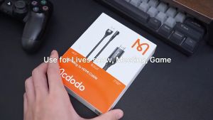 ORIGINAL MCDODO CABLE IP TO HDMI CABLE ULTRA 4K HD RESOLUTION MOBILE PHONE TO TV MONITOR CONVERTER CABLE 2M WAYAR CABLES