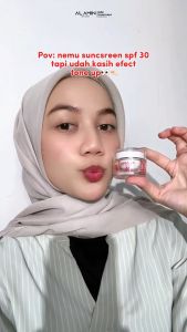 Sunscreen Soft Beige Tone Up Ringan Pelembab Semua Jenis Kulit SPF 30 BPOM Alamin Skincare