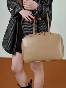 Cowhide Women Shoudler Coffe Bags Luxury Desiger Brand Leather Ladies Crossbody Large Brown Bag Female Apricot Handbags Black