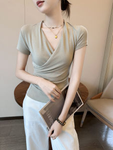 Áo Thun Nữ Elegent Phong Cách Ôm Sát