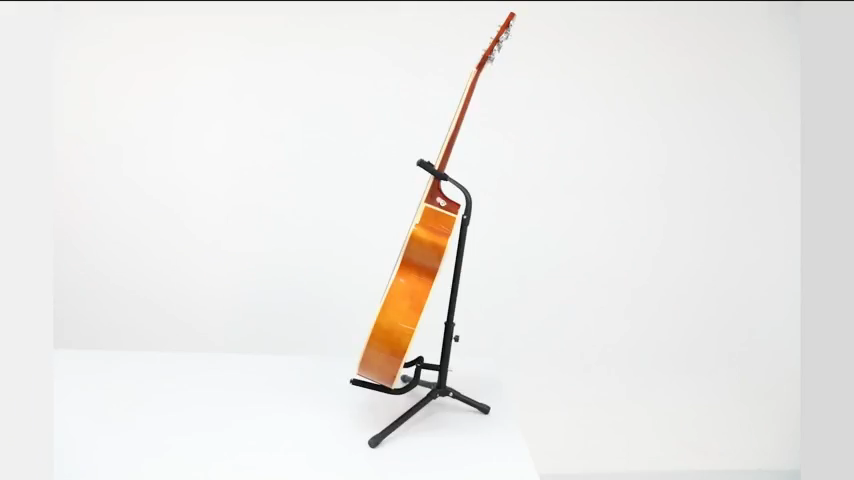 Durabled Vertical Metal Black Guitar Stand Acoustic Guitar Electric Guitar Bass Stand Guitar Rack Guitar Floor Stand