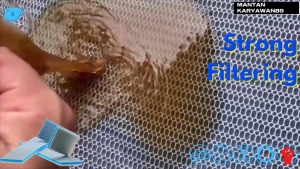 Busa Filter 8D Aquarium Premium Bio Media Nano Sponge Kapas Honeycomb Tahan Kucek Akuarium Kolam Ikan