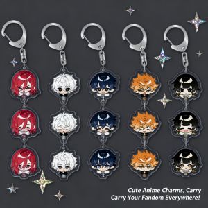 Bandai | Blue Lock Kunigami Rensuke Nagi Seishiro Isagi Yoichi Acrylic Keychain Anime 3Pcs Set