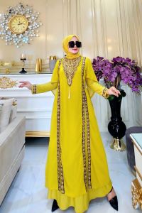 Arabian Cleopatra termewah Elegan//Arabian bordir bertabur Mote Swarosky kekinian //Arabian serian warna Termurah stylish//Promo COD//Yunita Lestari Fashion//