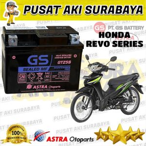 TERBARU AKI GS ASTRA GTZ5S ACCU MOTOR HONDA REVO SERIES ABSOLUTE REVO FIT SUZUKI SHOGUN R YTZ4V DTZ5S MTZ5S YTZ5S